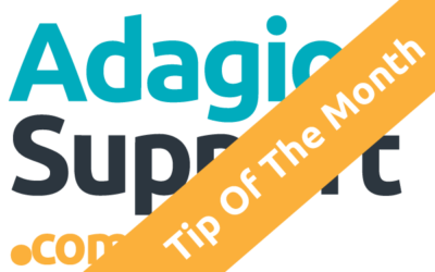 Adagio Tips Every Month