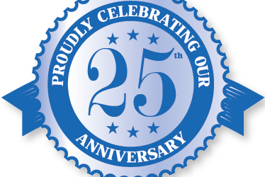Celebrating 25 Years In Business