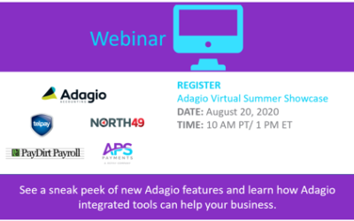 Adagio Virtual Summer Showcase