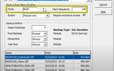 Backing Up Your Data: An Adagio Accounting Primer